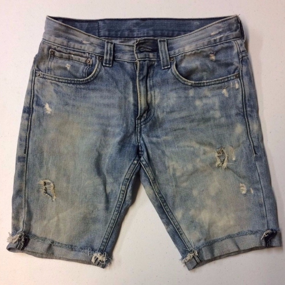 Levi's Capri 511 29 Juniors Cotton Shorts Bermuda